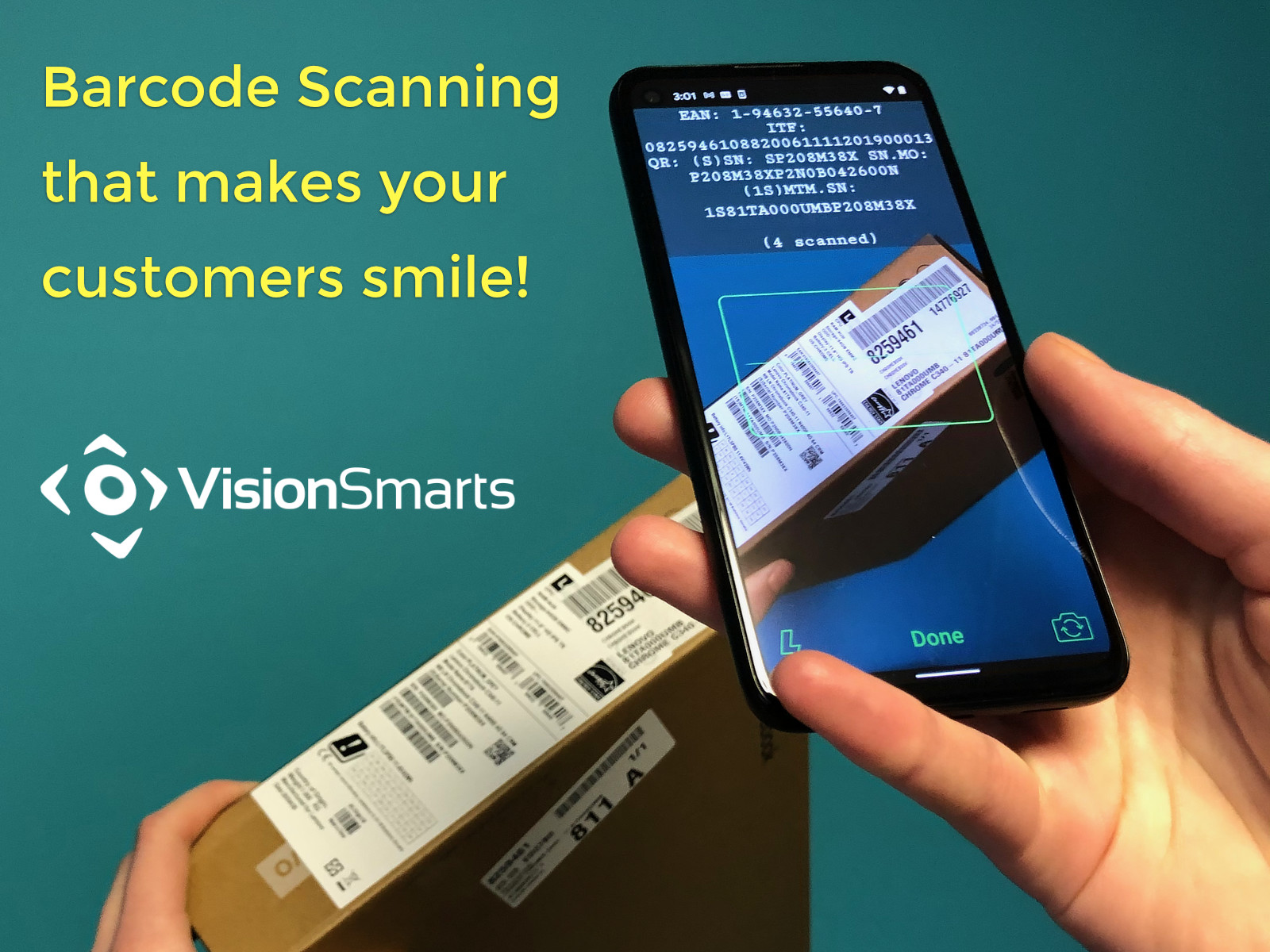 Mobile Barcode SDK for iOS and Android | pic2shop